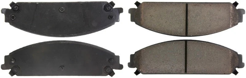 StopTech Street Select Brake Pads - Front/Rear - Installation View