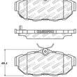 Load image into Gallery viewer, StopTech Street Select Brake Pads - Rear - Main Product View