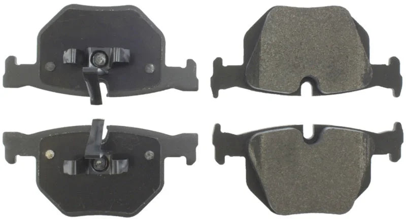 StopTech Street Touring 06 BMW 330 Series (Exc E90) Series Rear Brake Pads - Installation View
