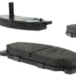 Load image into Gallery viewer, StopTech Street Touring 93-00 Honda Civic DX w/ Rr Drum Brakes Front Brake Pads - Back View