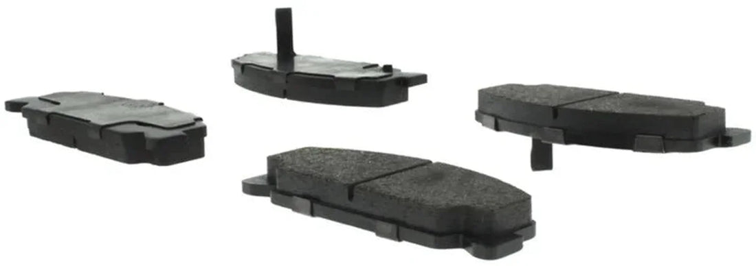StopTech Street Touring 93-00 Honda Civic DX w/ Rr Drum Brakes Front Brake Pads - Back View