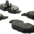 Load image into Gallery viewer, StopTech Street Touring 01-02 BMW Z3 / 03-09 Z4 / 10/90-07 3 Series Rear Brake Pads - Side View