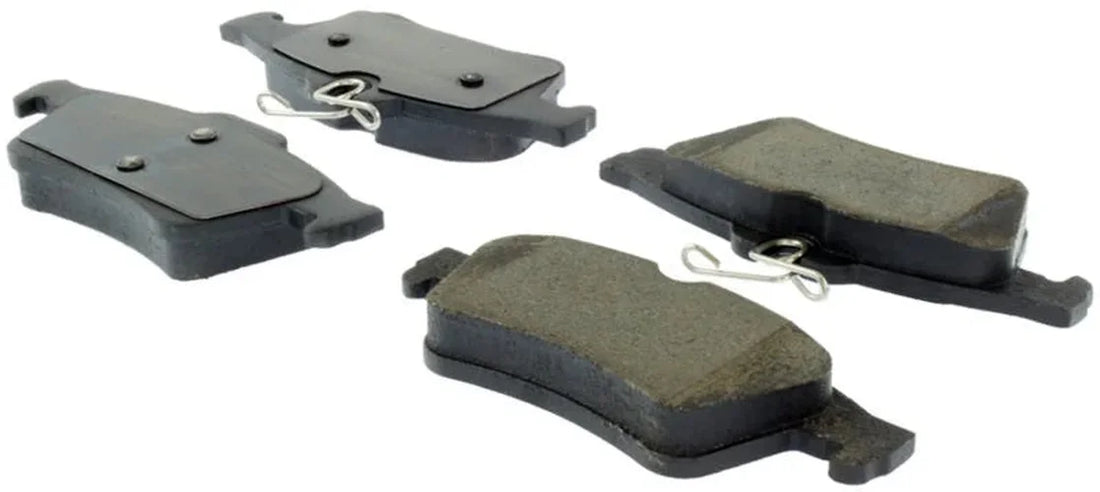 StopTech Street Touring 07-09 Mazdaspeed3 / 06-07 Mazdaspeed6 Rear Brake Pads - Back View