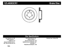 Load image into Gallery viewer, Stoptech 03-06 Evo 8 &amp; 9 Rear Premium High Carbon CRYO-STOP Rotor - Installation View