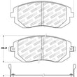 Load image into Gallery viewer, Stoptech 03-10 Subaru Forester/Impreza / 02-12 Subaru Legacy/Outback Sport Brake Pads - Front - Main Product View