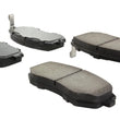 Load image into Gallery viewer, Stoptech 03-10 Subaru Forester/Impreza / 02-12 Subaru Legacy/Outback Sport Brake Pads - Front - Side View