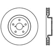 Load image into Gallery viewer, Stoptech 05-07 Subaru Impreza WRX Sti Front High Carbon CRYO-STOP Rotor - Side View