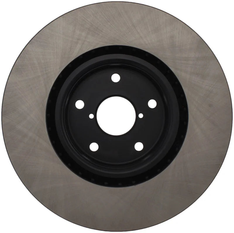 Stoptech 05-07 Subaru Impreza WRX Sti Front High Carbon CRYO-STOP Rotor - Back View