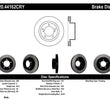 Load image into Gallery viewer, Stoptech 08-11/13-18 Toyota Land Cruiser Front Premium High Carbon Cryo Brake Rotor - Main Product View