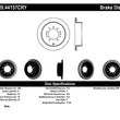 Load image into Gallery viewer, Stoptech 08-17 Toyota Land Cruiser / 08-17 Lexus LX Rear Premium Cryo Rotor - Detail View