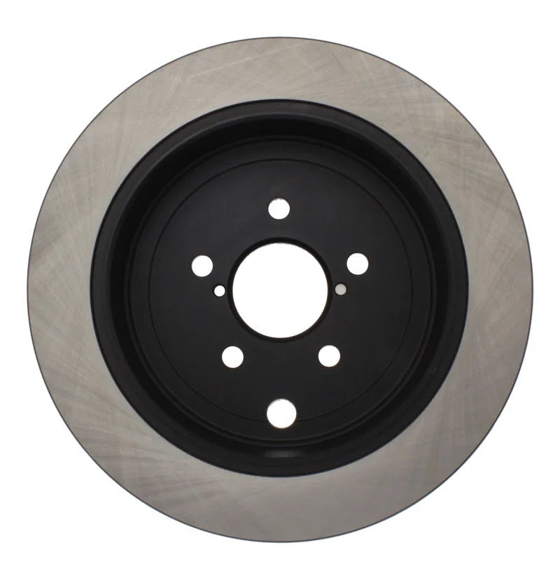 Stoptech 09-10 Subaru Forester / 08-10 Impreza/WRX Rear CRYO-STOP Rotor - Installation View