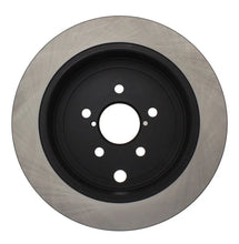 Load image into Gallery viewer, Stoptech 09-10 Subaru Forester / 08-10 Impreza/WRX Rear CRYO-STOP Rotor - Installation View