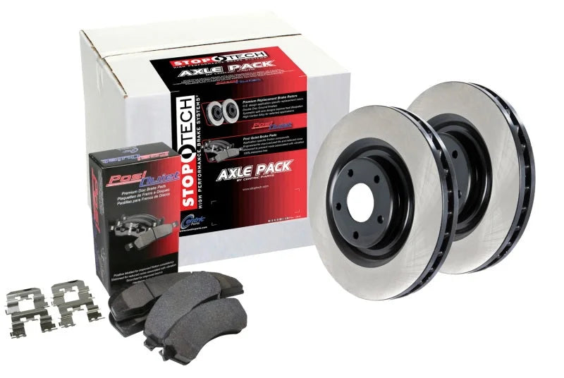 Stoptech Centric OE Coated Front Brake Kit (2 Wheel) fits 2002-2006 Acura RSX / 2006 Honda Civic DX / 2006-2011 Honda Civi...