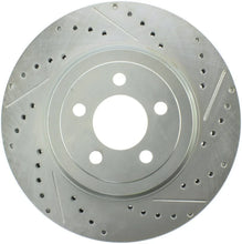 Load image into Gallery viewer, Stoptech Select Drilled and Slotted Front Left Brake Rotor fits 2006-2010 2012-2014 2018-2021 Chrysler 300 / 2005-2020 Chr...