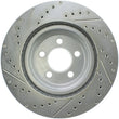 Load image into Gallery viewer, Stoptech Select Drilled and Slotted Front Left Brake Rotor fits 2006-2010 2012-2014 2018-2021 Chrysler 300 / 2005-2020 Chr...