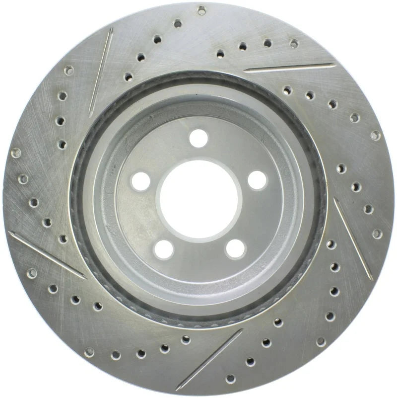 Stoptech Select Drilled and Slotted Front Left Brake Rotor fits 2006-2010 2012-2014 2018-2021 Chrysler 300 / 2005-2020 Chr...