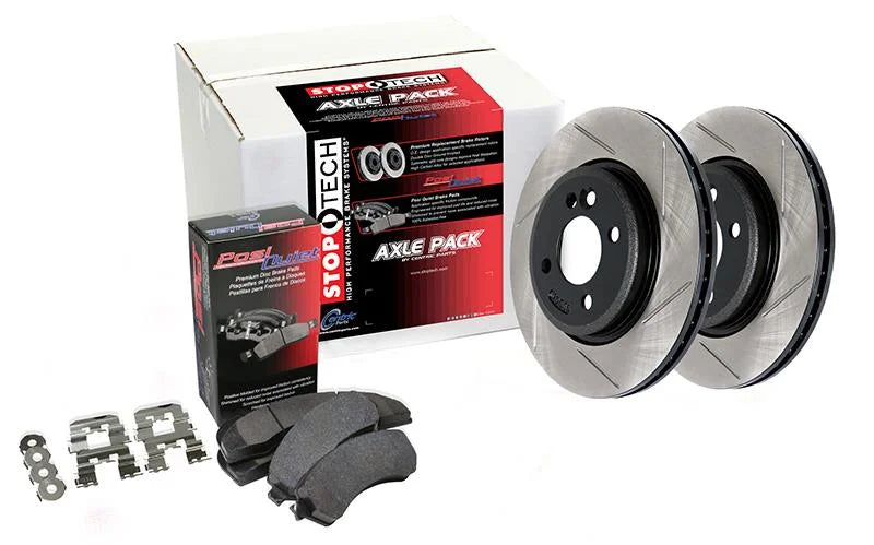 Stoptech Street Axle Pack, Slotted, Front fits 2006-2013 Chevrolet Corvette