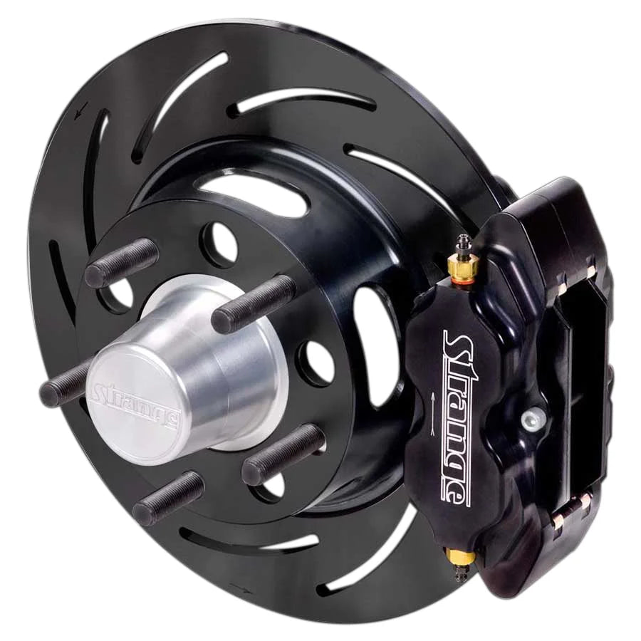 Strange Engineering Front Disc Brake Kit for GM Drum Spindle 4.750 BC B4110WC