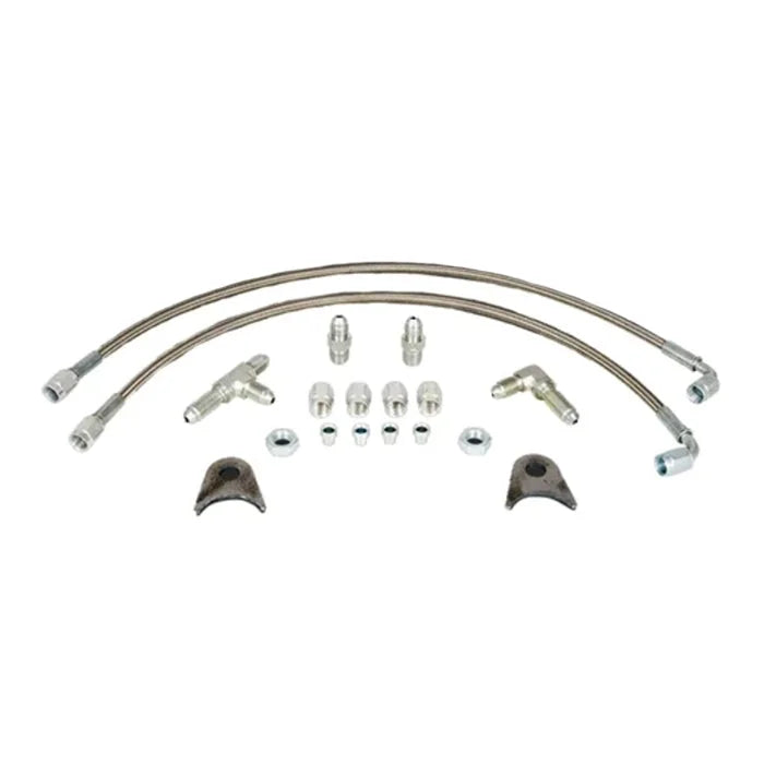 Strange Engineering Rear Brake Plumbing Kit w/3an Fittings P2384