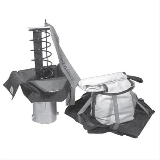 Stroud Safety 410 Chute Black w/Sm Spring Launcher 4104801-01