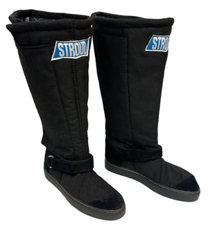 Stroud Safety Boots Black Nomex Mens size 11 SFI 20 820-11