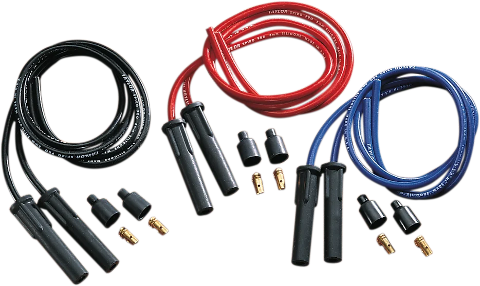 Sumax Spark Plug Wire Kit - Black - Side View
