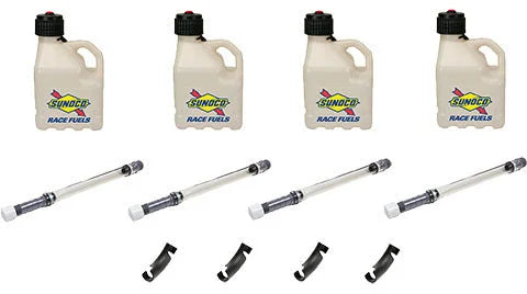 Sunoco Clear Utility Jug 3 Gal Case Kit