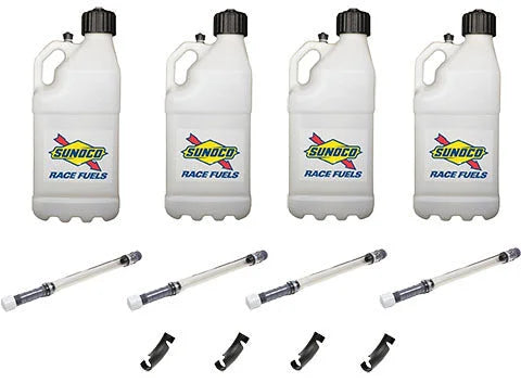 Sunoco Clear Utility Jug 5 Gal Case Kit
