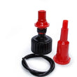Load image into Gallery viewer, Sunoco Fastflo Jug Lid w/ Vehicle Tank Adapter FF1000