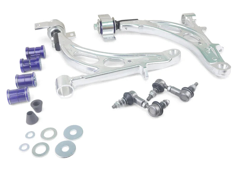 SuperPro 02-05 Subaru Impreza WRX / 04-06 WRX STI Front Lower Alloy Control Arm Kit - Additional View 5
