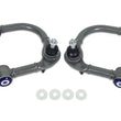 Load image into Gallery viewer, SuperPro 03-09 Lexus GX470 / Toyota 4Runner Sport 4WD Front Upper Fixed Offset Control Arm Set - Side View