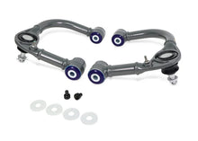 Load image into Gallery viewer, SuperPro 03-09 Lexus GX470 / Toyota 4Runner Sport 4WD Front Upper Fixed Offset Control Arm Set - Back View