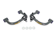 Load image into Gallery viewer, SuperPro 03-09 Lexus GX470 / Toyota 4Runner Sport 4WD Front Upper Fixed Offset Control Arm Set - Installation View