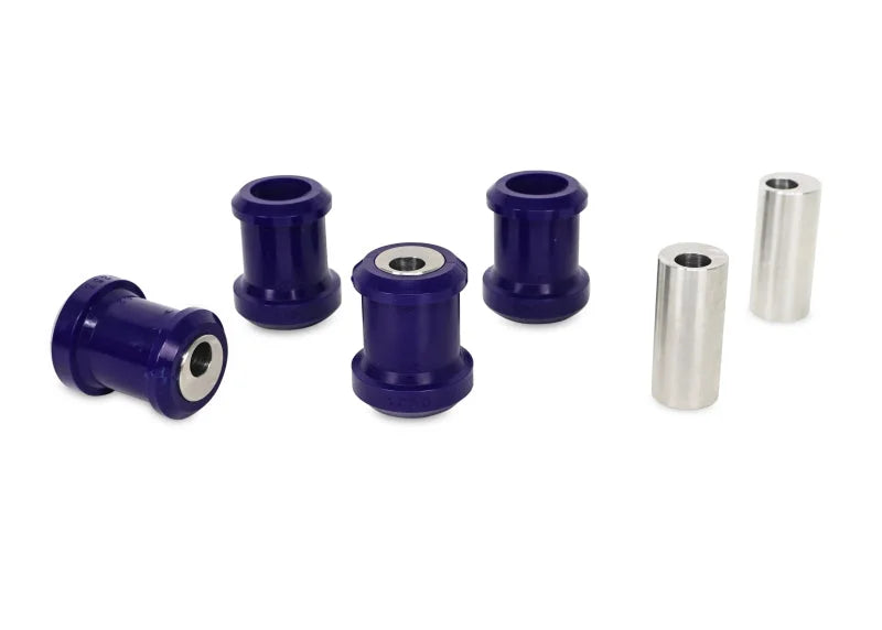SuperPro 04-11 Mazda RX-8 Camber Adjustable Front UCA Inner Bushing Kit - Stainless Hardware - Side View