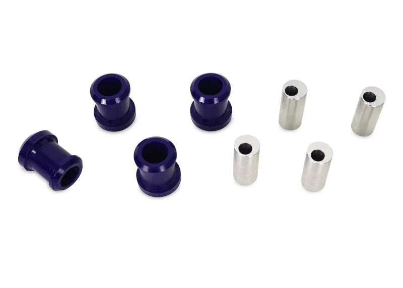 SuperPro 04-11 Mazda RX-8 Camber Adjustable Front UCA Inner Bushing Kit - Stainless Hardware - Detail View