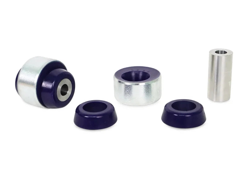 SuperPro 04-11 Mazda RX-8 Camber Adjustable Rear LCA Inner Bushing Kit & Caster - Stainless Hardware - Side View