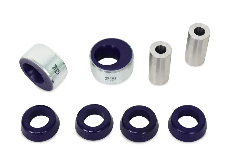 SuperPro 04-11 Mazda RX-8 Camber Adjustable Rear LCA Inner Bushing Kit & Caster - Stainless Hardware - Installation View