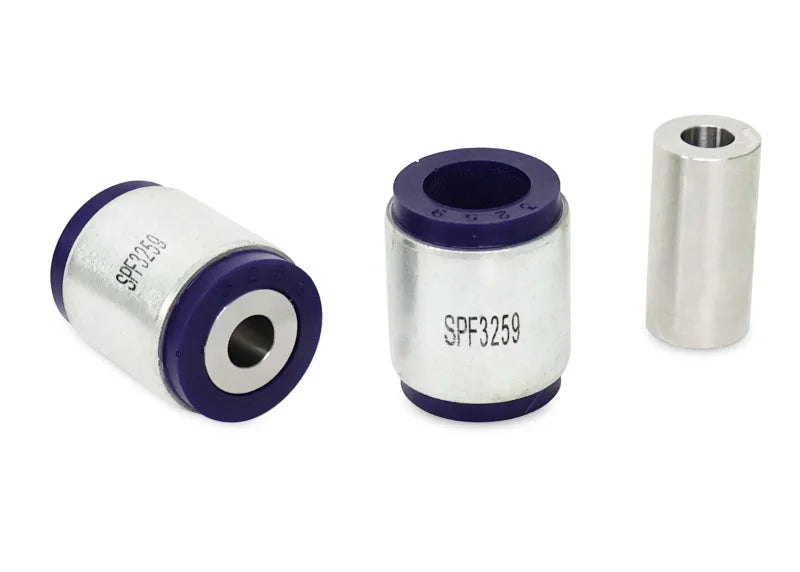 SuperPro 04-11 Mazda RX-8 Front Shock-to-Control Arm Bushing Kit - Stainless Hardware - Side View