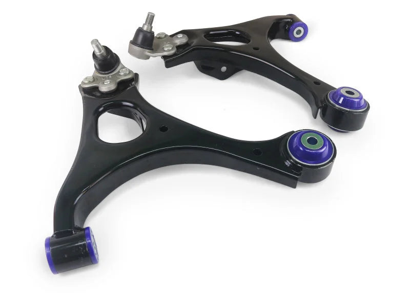 SuperPro 06 Honda Civic DX Front Lower Control Arm Set W/ Bushings - Back View