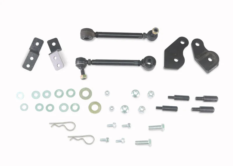 SuperPro 07-17 Jeep Wrangler JK / 2018 Jeep Wrangler JK Sway Bar End Link Set - Side View