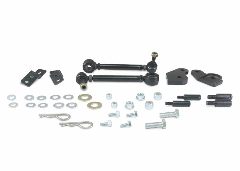 SuperPro 07-17 Jeep Wrangler JK / 2018 Jeep Wrangler JK Sway Bar End Link Set - Installation View