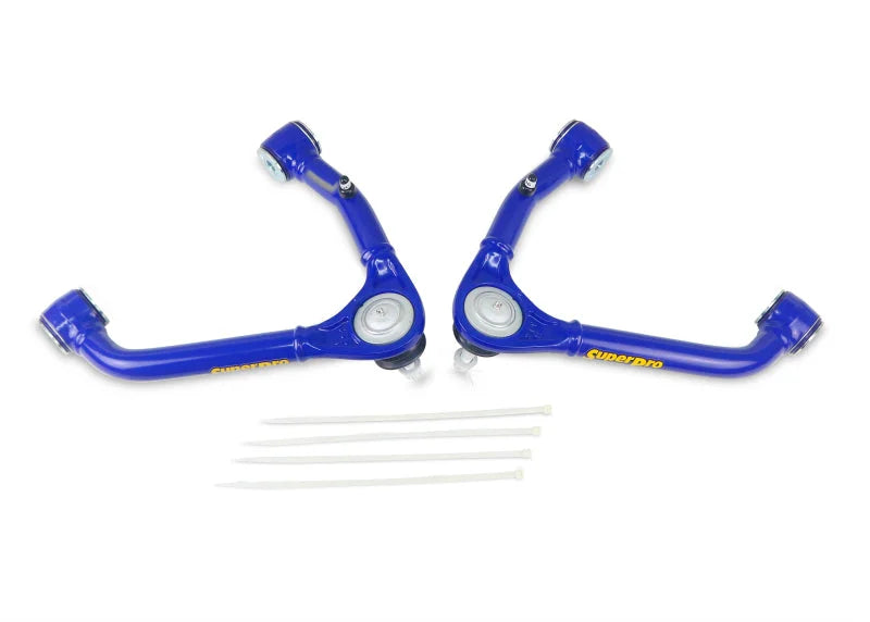 SuperPro 09-14 Chevrolet Silverado 1500 / GMC Sierra 1500 Front Upper Control Arm Set - Installation View