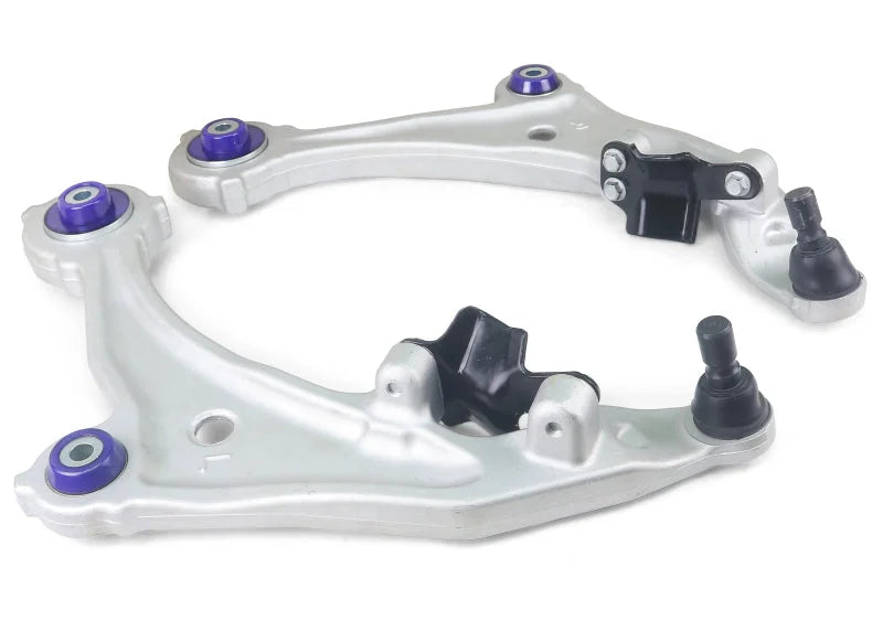 SuperPro 09-14 Nissan Murano Front Lower Control Arm Kit - Back View