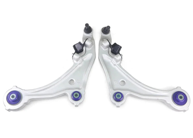 SuperPro 09-14 Nissan Murano Front Lower Control Arm Kit - Installation View