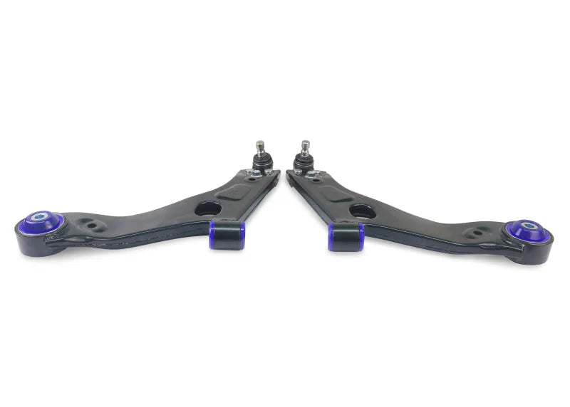 SuperPro 11-16 Kia Sportage Front Lower Control Arm Set W/ Sp Bushings - Installation View