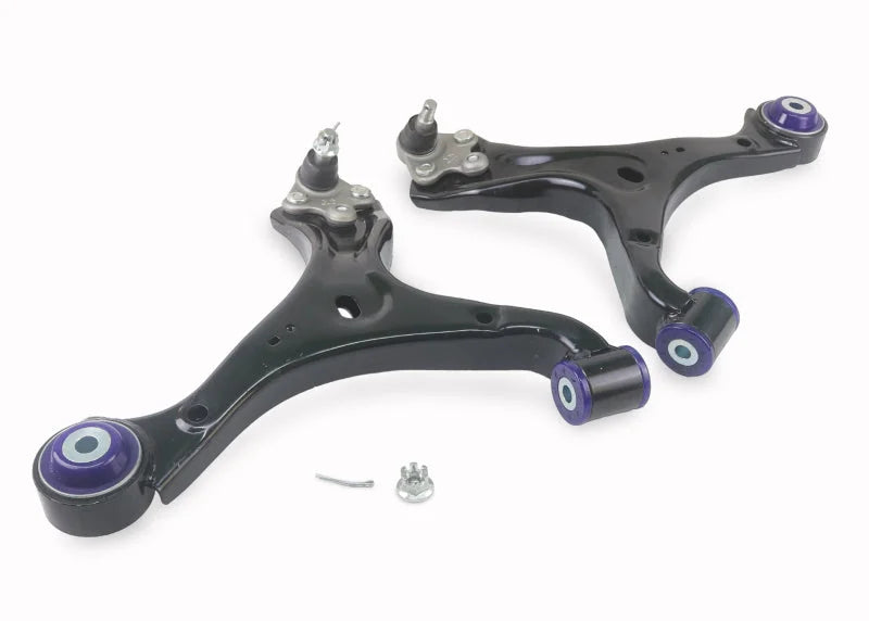 SuperPro 13 Acura ILX Front Lower Control Arm Set W/ Bushings - Installation View