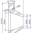 Load image into Gallery viewer, SuperPro 18-23 Jeep Wrangler JL Rear Upper Spring Pad Spacer - 50mm/2in Lift (Single) - Side View