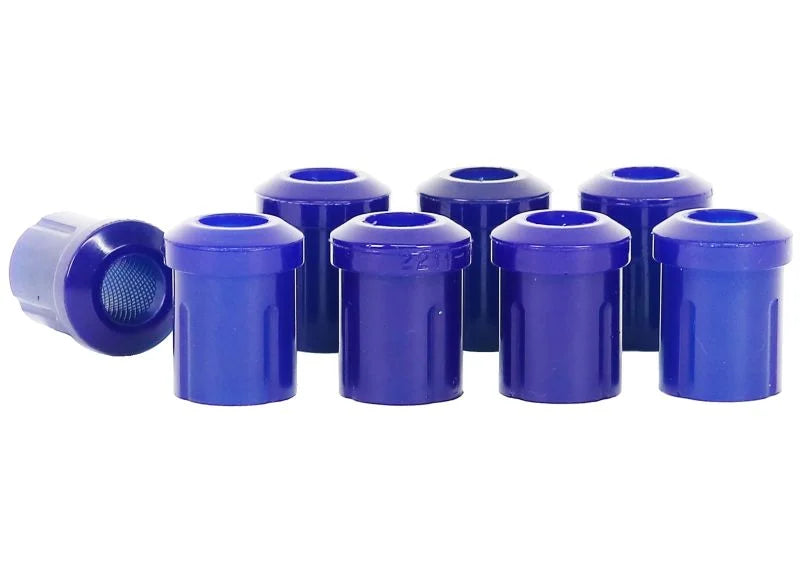 SuperPro 1961 Triumph TR4 Base Rear Shackle Pin Bushing Kit - Back View
