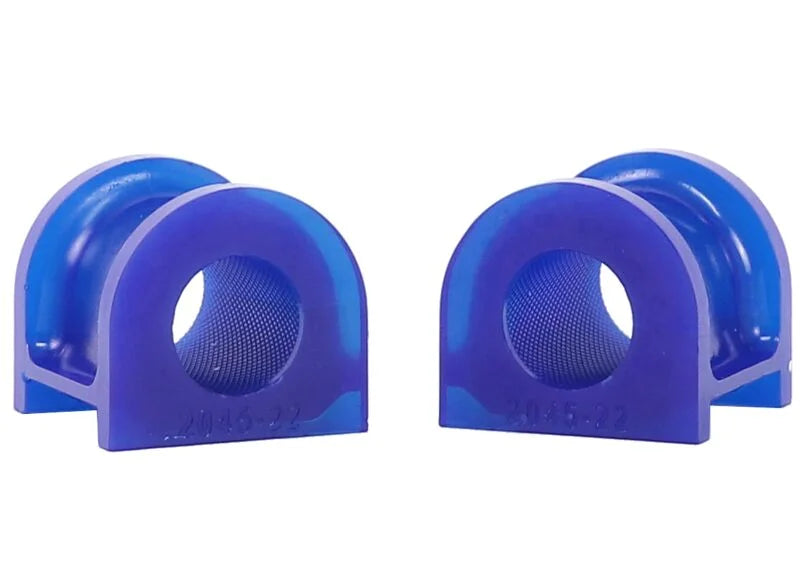 SuperPro 1970 Mercury Capri Base Front 22mm Sway Bar Mount Bushing Set - Detail View