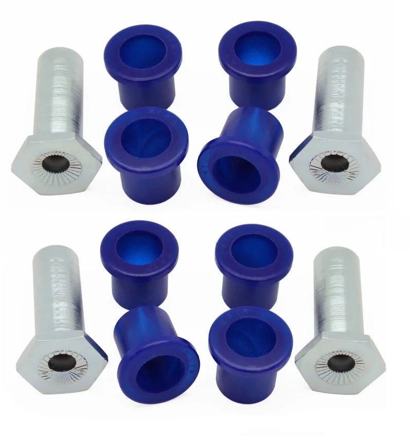 SuperPro 1984 BMW 318i Base Rear Trailing Arm Camber & Toe Adjustable Bushing Kit - Side View